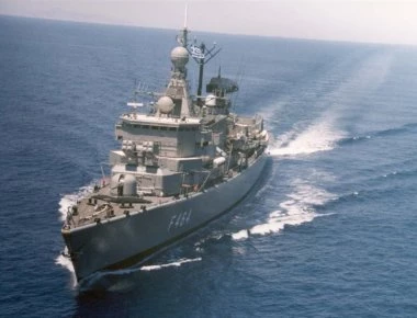 Σε χρόνο ρεκόρ επιστρέφει στο Αιγαίο η φρεγάτα «Κανάρης»